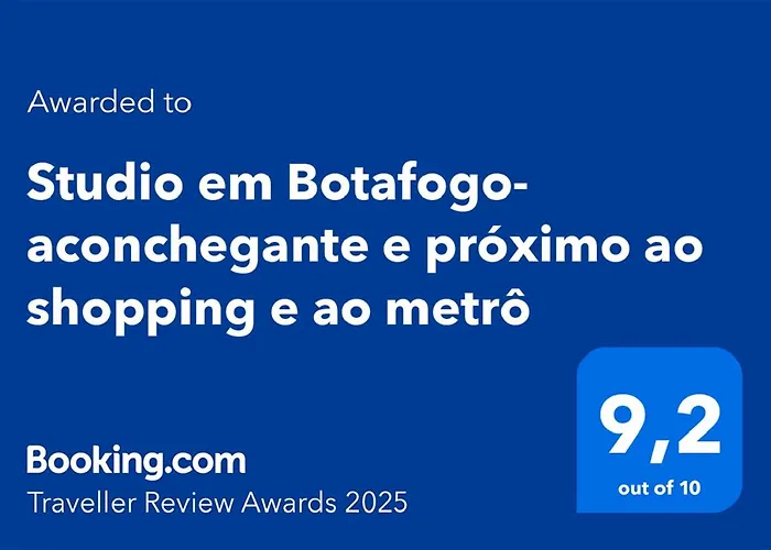 Studio Em Botafogo- Aconchegante E Proximo Ao Shopping E Ao Metro